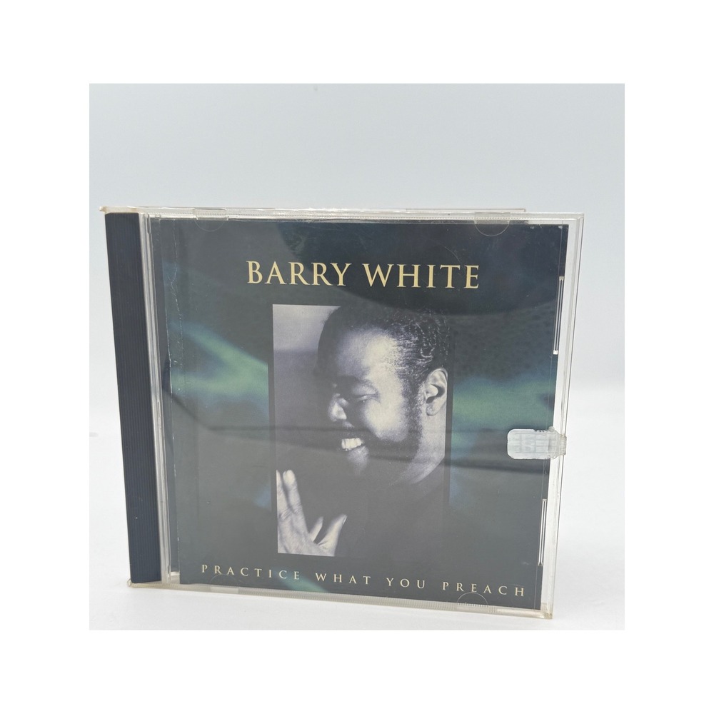 Barry White Practice What You Preach‎ CD 1994 R&B Soul Album A&M Records